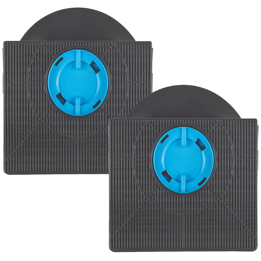 Charcoal Carbon Vent Filter for BRANDT AT346BP1 AT346WP1 Cooker Hood Vent Extractor (Pack of 2)