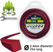 UNIVERSAL Dual Line Manual Feed Head with Bolts + 2 x Refill for Strimmer/Trimmer/Brushcutter