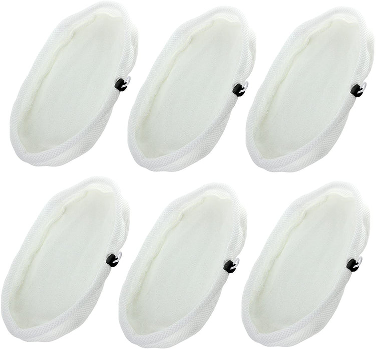 Hard Floor Cleaning Cloth Pads for Morphy Richards 720021 720502 Steam Cleaner Mop (Pack of 6)