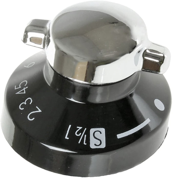 DIPLOMAT Gas Hob Oven Cooker Knob Control Switch Genuine (Black/Silver)