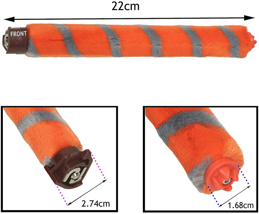 Soft Brushroll Brush Roll Bar Compatible with Shark HV380 HV380W HV381 HV382 HV383 HV384Q Vacuum Cleaner