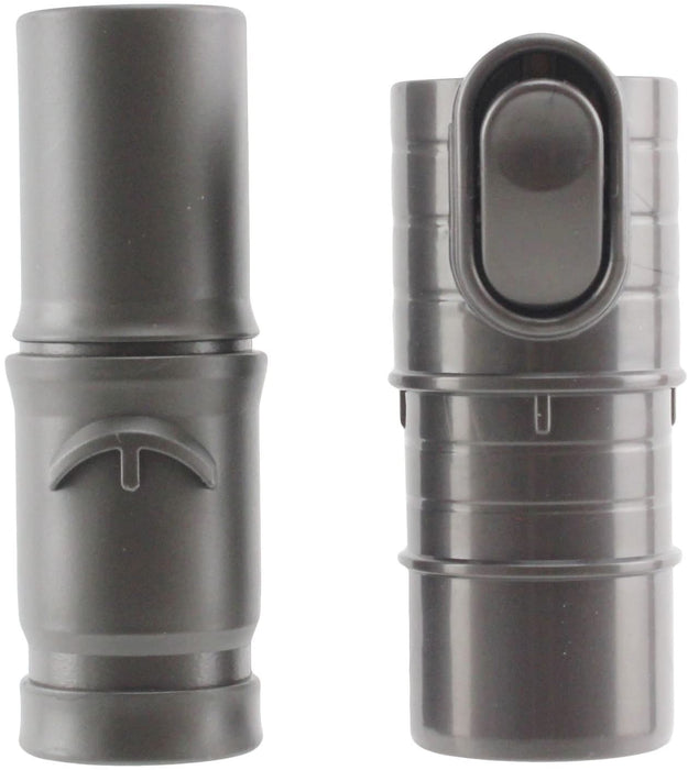 Compact Extension Hose Soft Dusting Brush Tool & Adapters for All Main Models of Dyson Vacuum Cleaner