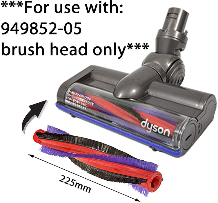 Vacuum Brushroll for DYSON DC59 V6 Animal Fluffy Brush Roller Bar 225mm