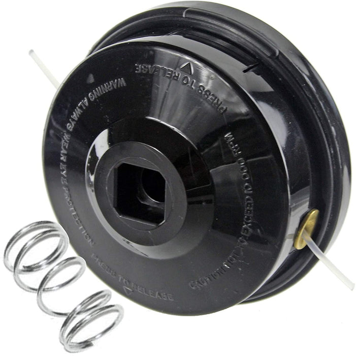 Dual 2 Line Bump Feed Spool Head for HUSQVARNA Strimmer Trimmer Brushcutter (Standard Fitting)