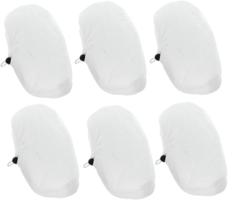 Hard Floor Cleaning Cloth Pads for Morphy Richards 720022 12 in 1 Steam Cleaner Mop (Pack of 6)