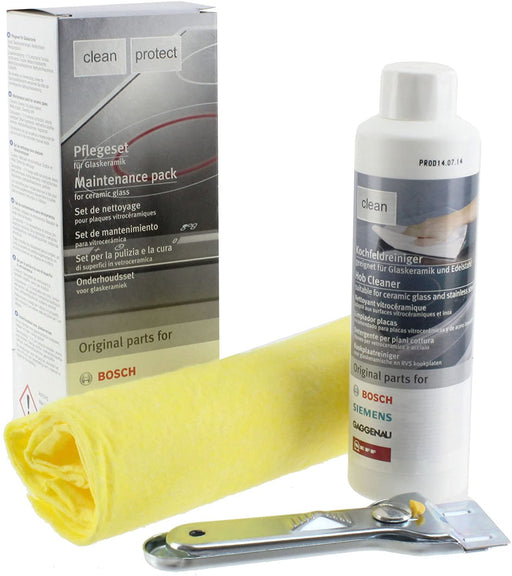 SIEMENS Cooker Glass & Ceramic Hob Cleaning Maintenance Kit