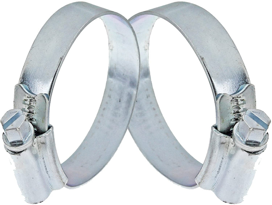 Universal Flexible Hose Pipe for Dust Extractor + 2 Clamp Clips (25mm, 5m)
