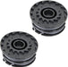 Line & Spool for MOUNTFIELD MT48Li Freedom 48 2015 2016 Strimmer Trimmer 3m (Pack of 2)