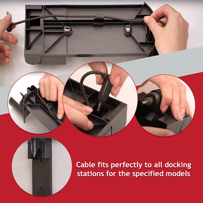 Docking Station for DYSON V8 SV10 Cordless Vacuum Cleaner Wall Mount + Charger