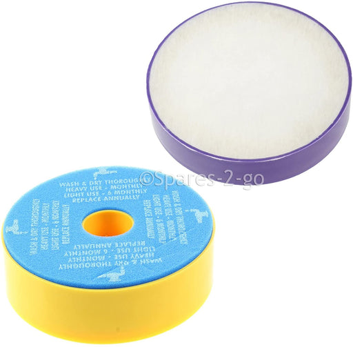 Washable Pre & Post Motor Allergy HEPA Filter for Dyson DC14 Vacuum