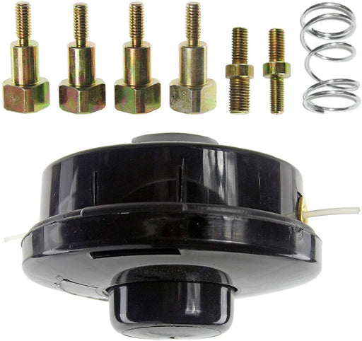Dual 2 Line Bump Feed Spool Head for KAWASAKI Strimmer Trimmer Brushcutter (Standard Fitting)