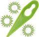 Plastic Blades for Grass Trimmer Strimmer GTECH ST01 ST02 ST04 ST05 ST20 (Pack of 60)