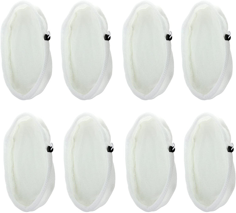 Hard Floor Cleaning Cloth Pads for Bissell 1005E 90T1E 90Y5 Steam Cleaner Mop (Pack of 8)