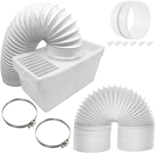 Universal Tumble Dryer Condenser Box & Extra Long Hose Kit (7 Metres)