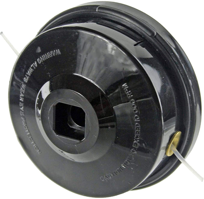 UNIVERSAL Dual Line Manual Feed Head with Bolts + 3 x 90m Refill for Strimmer/Trimmer/Brushcutter