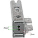 Door Hinge for STOVES BELLING Fridge Freezer - Integrated Upper Right / Lower Left Hand Side