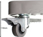 Universal Braked Wheel Adjustable Trolley Stand (180KG Load)