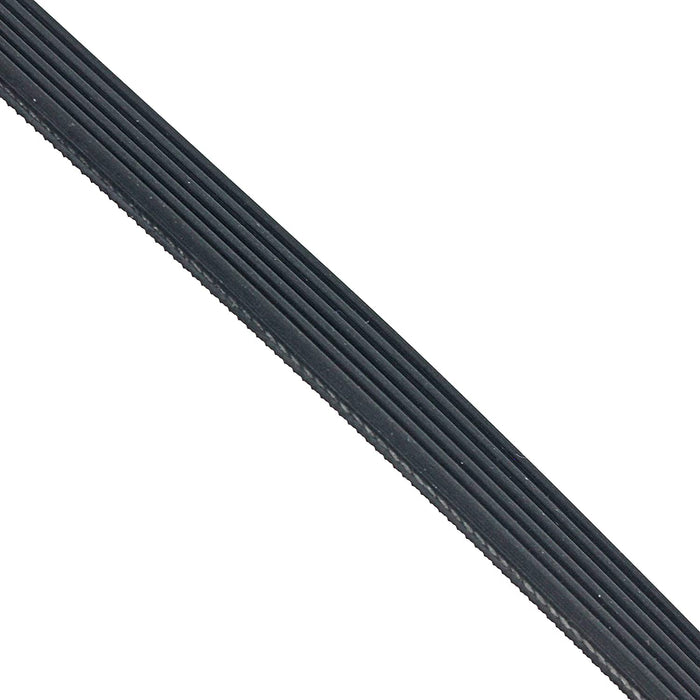 Close up shot of the tumble dryer drive belt replacement compatible with Hotpoint TCM570 TCM580 TCM585 TDC980 TCD985 TCL770 TCL780 TCL785