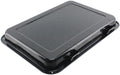 Medium Grill Pan, Rack & Dual Detachable Handles with Adjustable Shelf for Oven Cookers