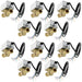Motorised 2 Port Inline Zone Valve for HONEYWELL V4043 Central Heating Boiler Systems 22mm (Pack of 10)