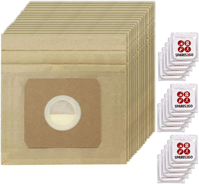 Strong Dust Bags for NILFISK HT806 GM60 COUPE NEO Vacuum Cleaner (Pack of 15) + 15 Freshener Tabs
