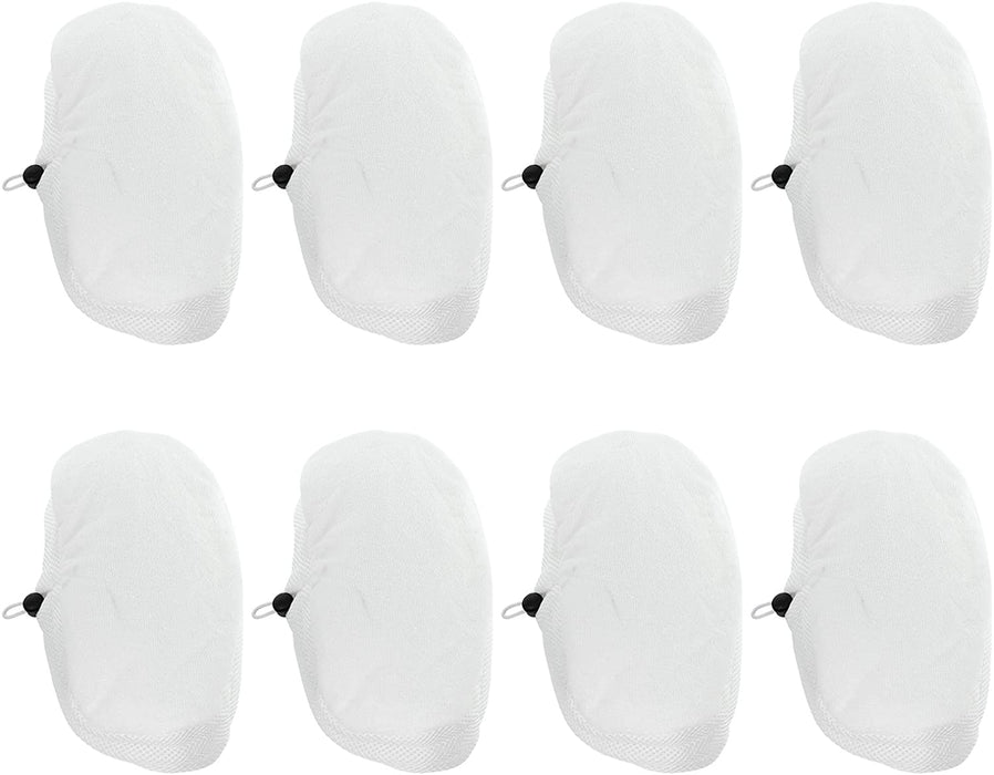 Hard Floor Cleaning Cloth Pads for Bissell 1005E 90T1E 90Y5 Steam Cleaner Mop (Pack of 8)