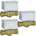 Motorised 2 Port Inline Zone Valve for HONEYWELL V4043 Central Heating Boiler Systems 22mm (Pack of 3)