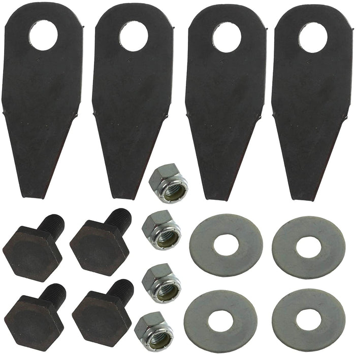 Blade Tips & Bolts Set for HAYTER Lawnmower (8 of each)