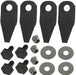 Blade Tips & Bolts Set for HAYTER Lawnmower (8 of each)