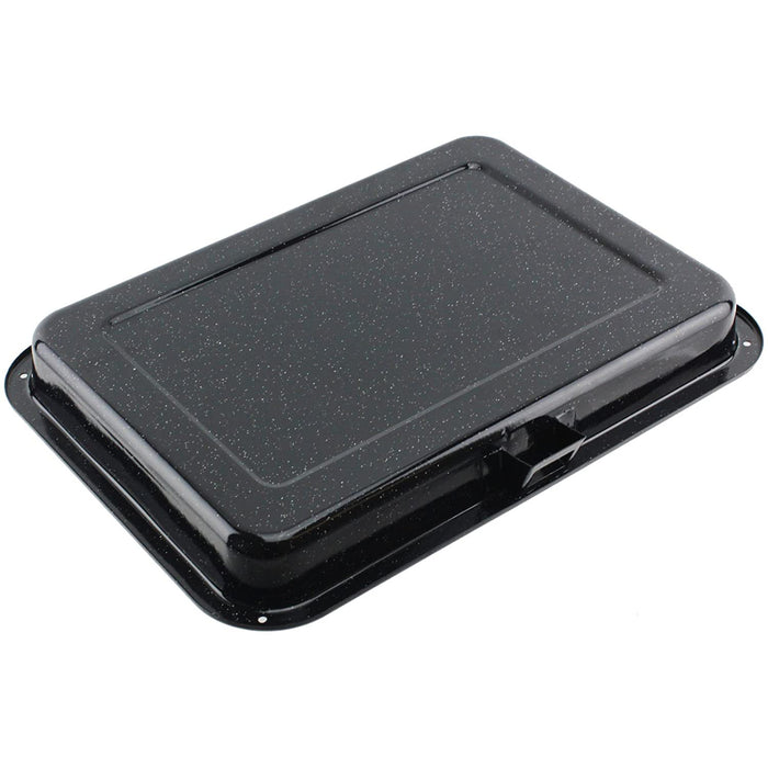 Small Grill Pan with Rack and Detachable Handle + Adjustable Grill Shelf for CANNON Oven Cooker