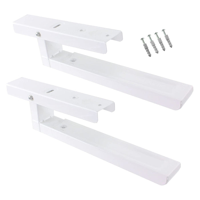 Wall Brackets Mounted Extendable Mountable White Heavy Duty Printer Copier Scanner