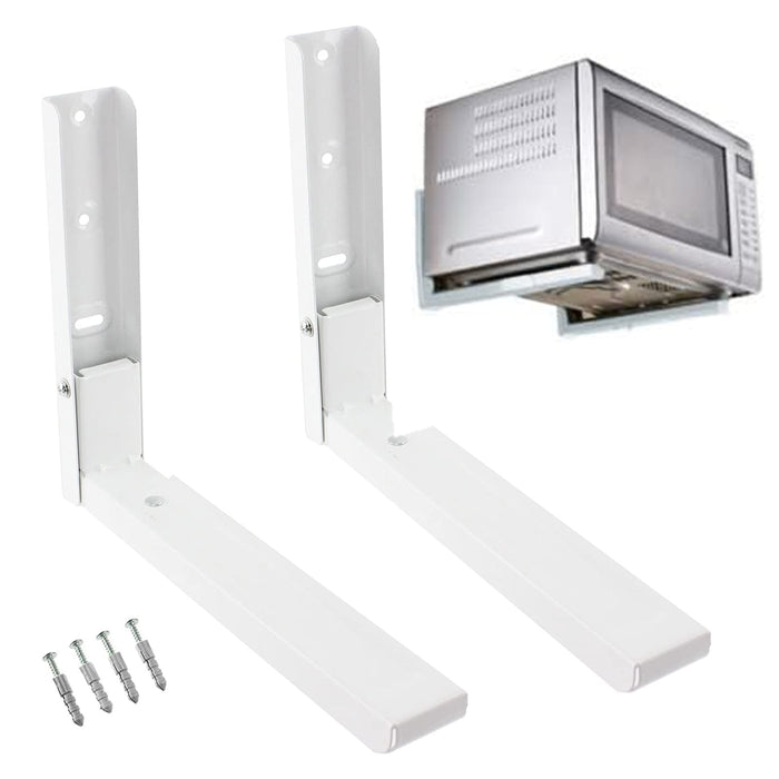 Brackets for Kenwood Microwave Wall Mount Bracket Mountable Extendable White