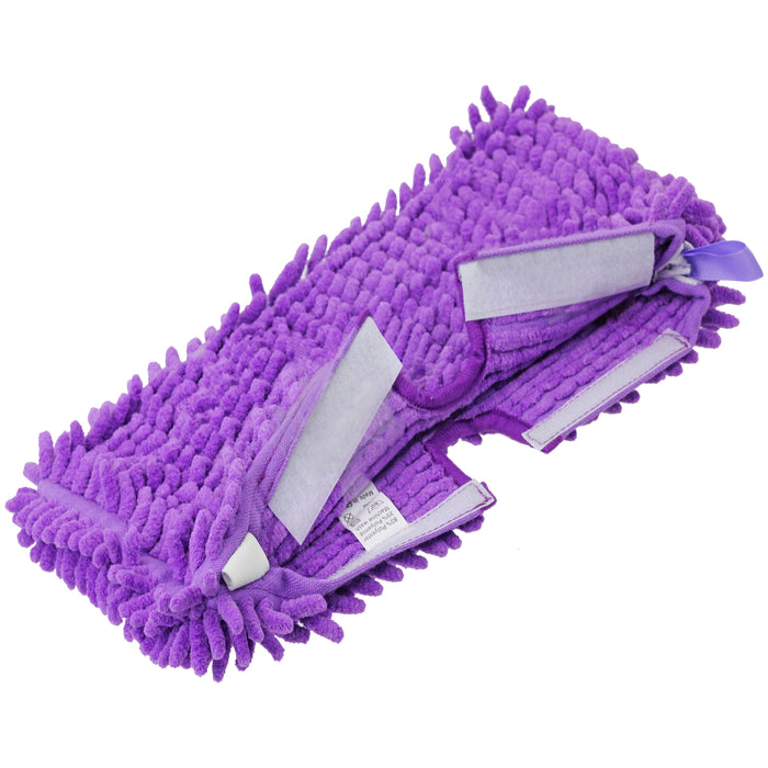 Coral Cover Pocket Pads for Shark SM200 S502 S7000 S3101 S3250 S3251 XT3101 Steam Cleaner Mop + Detergent (Pack of 3, 500ml)