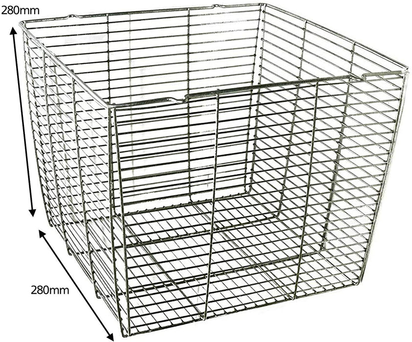 UNIVERSAL Terminal Guard Boiler Flue Cage Stainless Steel (28cm, Square)