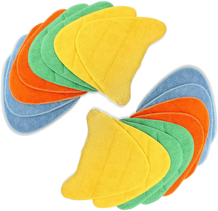 Premium Cover Pads for Vax Bionaire Duet Master S7 Steam Cleaner Mop (Pack of 16)