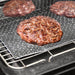UNIVERSAL Small Grill Pan Rack and Detachable Handle for Oven Cooker + 10 Protective Fat/Grease Absorbent Foil Pads