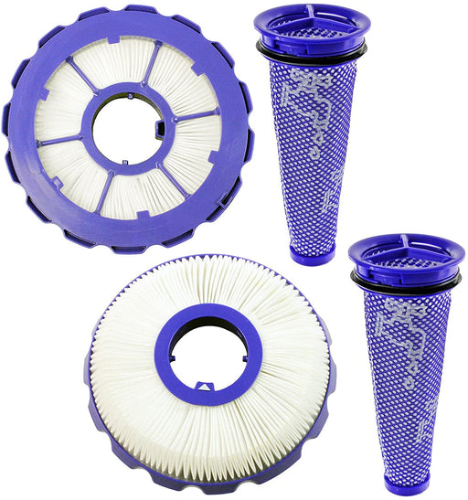 Filter Set Pre & Post Motor HEPA for Dyson DC50 DC50i Animal Multi Floor Vacuum Cleaner (Pack of 2)