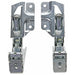 Door Hinge for SMEG Fridge Freezer - Integrated Left and Right Hinges Pair