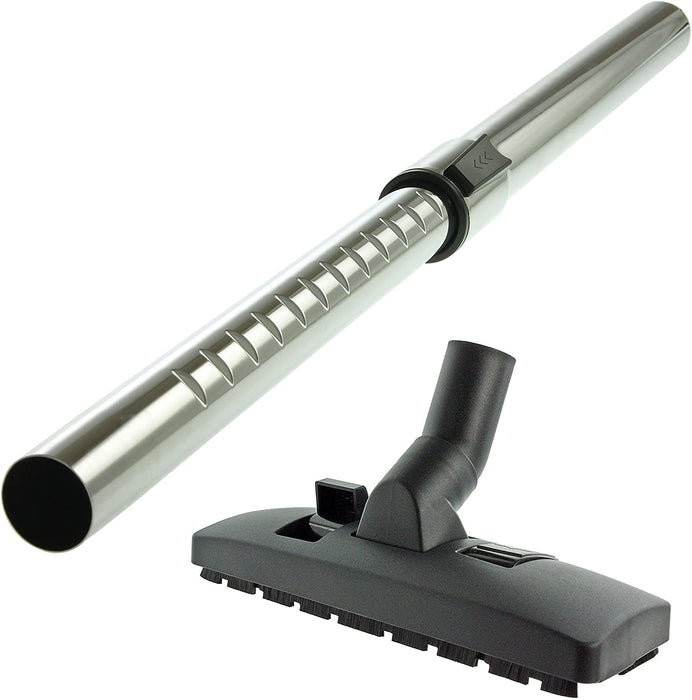 Adjustable Telescopic Pipe and Carpet/Hard Floor Brush Head for VAX Vacuum Cleaner Rod (32mm)
