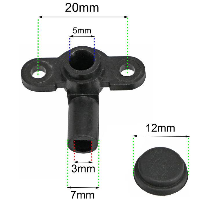 Triton Electric Shower Pressure Relief Device PRD 82800450 Black Genuine