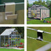 Greenhouse W + Z Clips Spring Wire Glazing Fixing Clamp Overlap Clip 