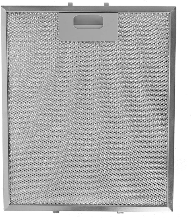 Cooker Hood Metal Mesh Grease Filter for Kitchen Extractor Fan Vent (Silver, 300 x 250 mm)