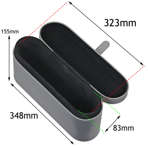 DYSON Supersonic Hair Dryer Box Travel Storage Presentation Case (Silver) 968683-04