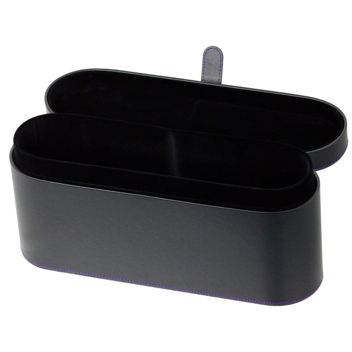 DYSON Supersonic™ Hair Dryer Box Travel Storage Presentation Case (Black) + Smoothing Nozzle