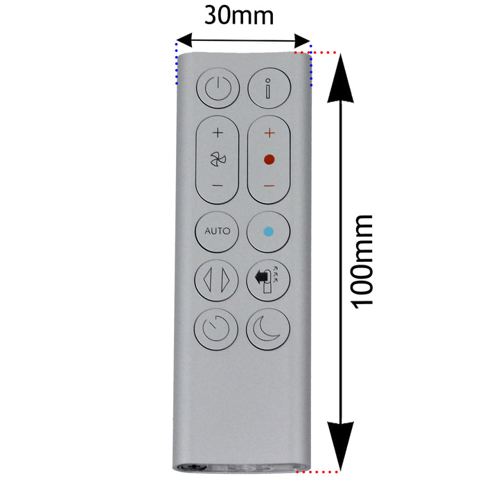 Dyson HP04 HP07 Remote Control Pure Hot + Cool Fan Heater Purifier 969897-01