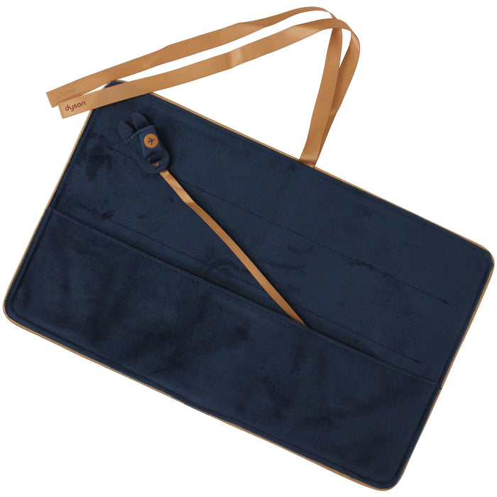 Travel Pouch Bag for Hair Straightener Universal Heat Resistant Black Bronze