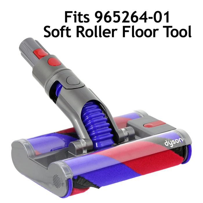 DYSON Omni-Glide SV19 Brush Bars Vacuum Double Soft Roller Brushroll Kit x 2