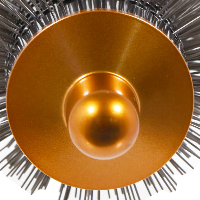 DYSON Airwrap Volumising Brush HS01 Hair Styler Round Hairbrush 971893-07 (Nickel / Copper)