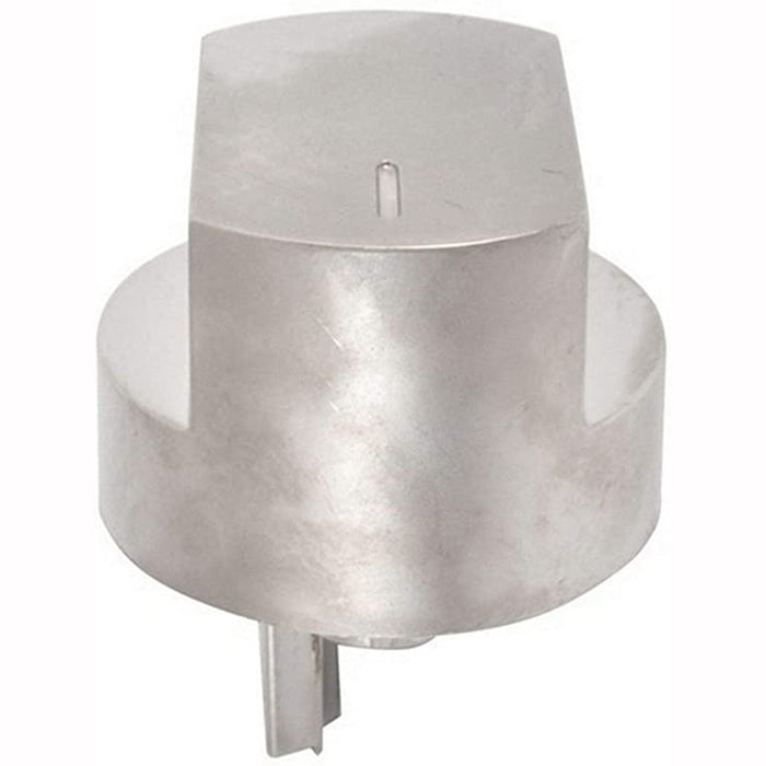 Short & Long Stem Knobs for Stoves 444445538 444445539 444445572 Oven Cooker (Pack of 6, Silver)