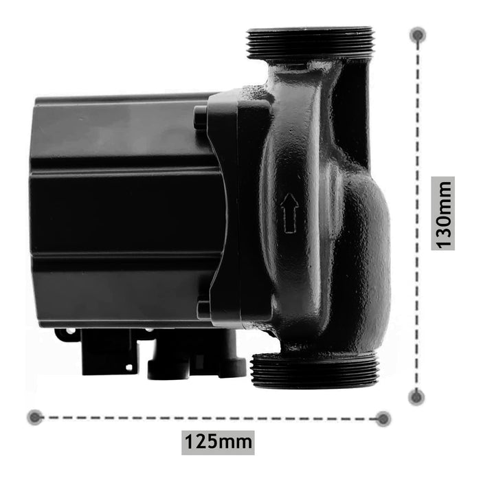 Boiler Circulation Pump for WORCESTER BOSCH 15-50 15-60 Central Heating 130mm